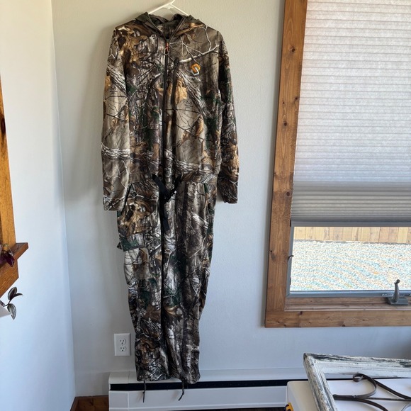 Scent-Lok Other - ScentLok Realtree Xtra Camo Hunting Coveralls Hooded Full Zip Suit Mens Large